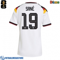 Fotballdrakt Dame Tyskland Leroy Sane #19 Hjemmedrakt VM 2026 Kortermet